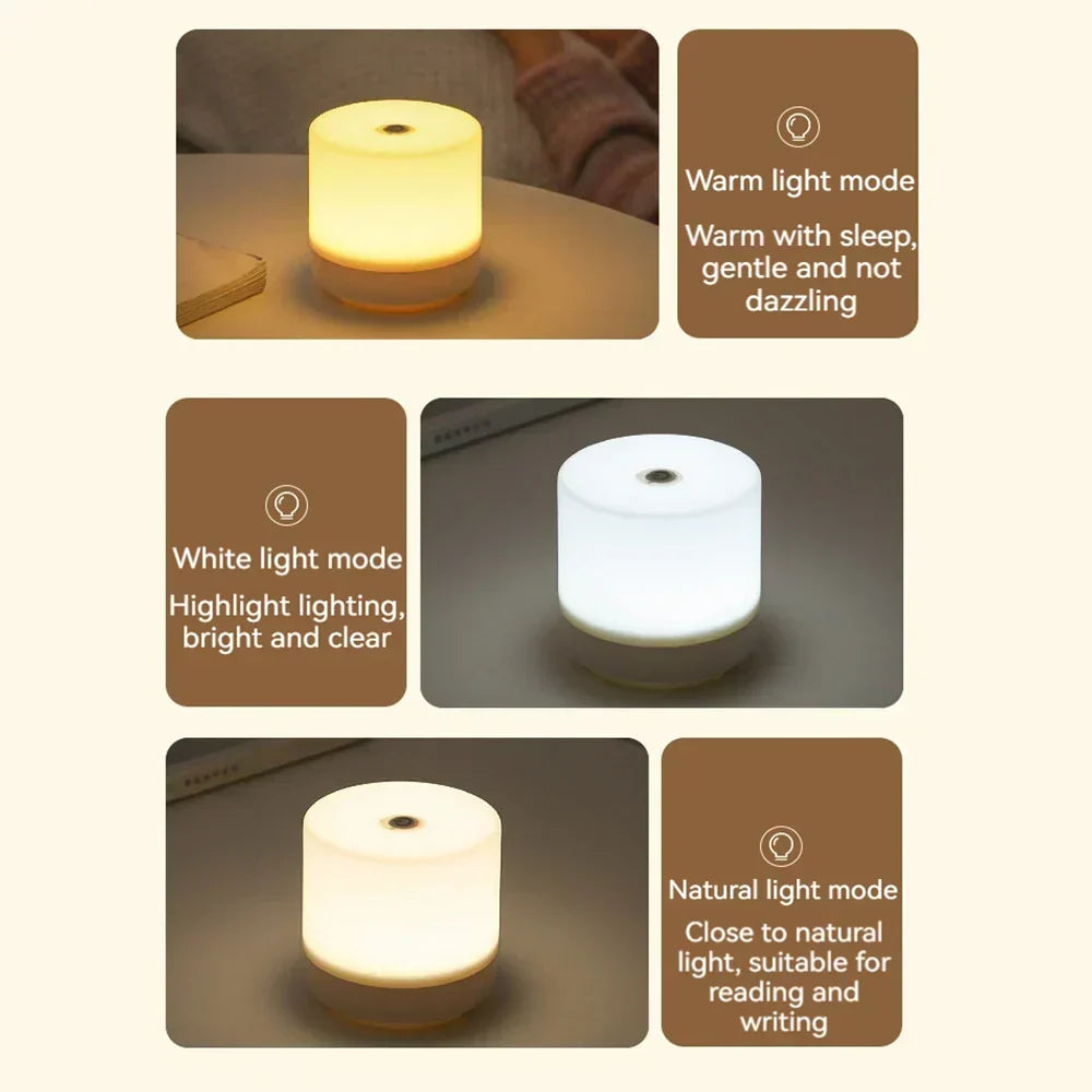Touch Dimmable USB Cube Night Light