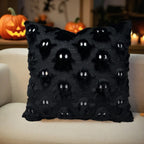 Plush Ghost Halloween Cushion Cover – image 4