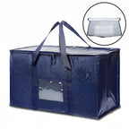Storage Bags Heavy Duty Moving Tote Waterproof Zipper Organiser