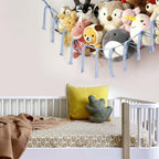 Hanging Toy Storage Hammock Macrame Organiser Stuffed Animals Decor