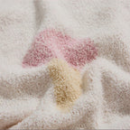 Ice Cream Pattern Knitted Throw Blanket - product view 4