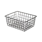 Iron Wire Storage Basket with Carry Handles – image 1