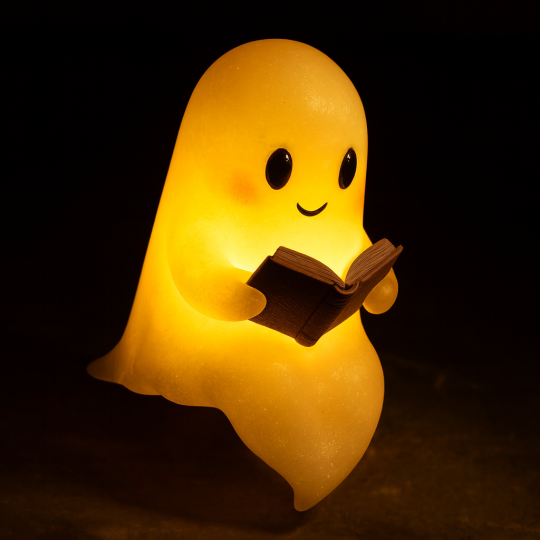 Ghost LED Night Light, Warm Bedside Decoration — product view 4