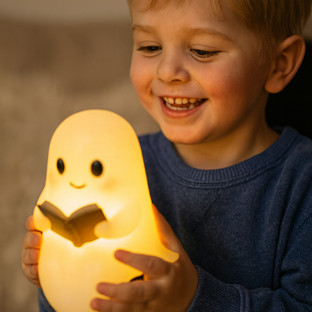 Ghost LED Night Light, Warm Bedside Decoration — product view 8