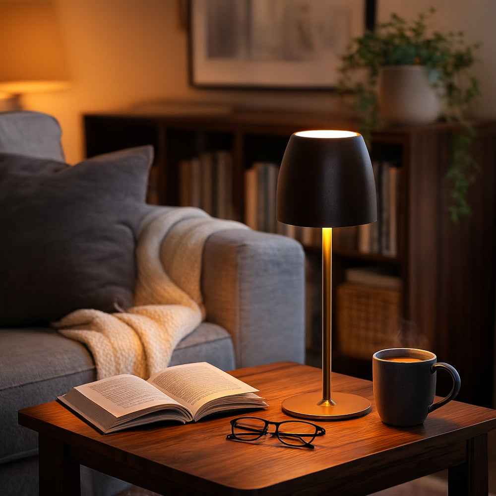 Cordless Rechargeable Table Lamp with Touch Dimming — product view 10