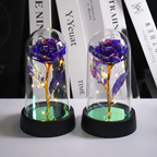 Rose Lamp LED Night Light Decorative Dome Gift