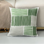 Textured Geometric Cushion Cover, 45.72 x 45.72 cm - product view 11
