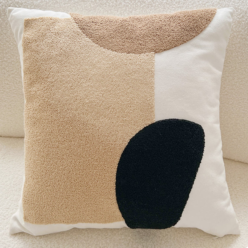Textured Geometric Cushion Cover, 45.72 x 45.72 cm - product view 2
