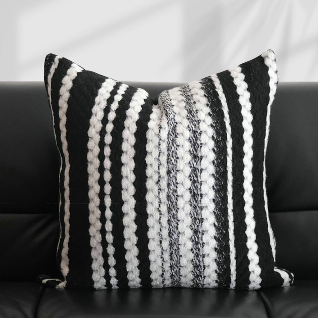 Textured Geometric Cushion Cover, 45.72 x 45.72 cm - product view 5