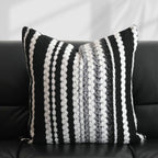Textured Geometric Cushion Cover, 45.72 x 45.72 cm - product view 5