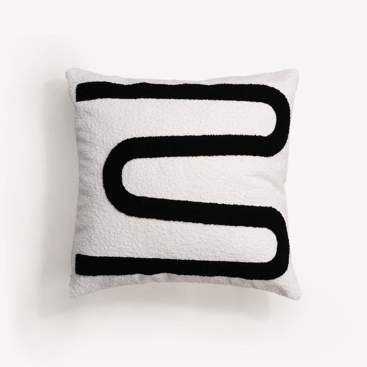 Textured Geometric Cushion Cover, 45.72 x 45.72 cm - product view 7