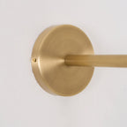 Brass Wall Sconce with Aluminium or Ceramic Shade - view 10