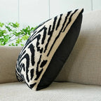 Black and White Tiger Stripe Cushion Cover – image 3
