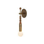 Marble and Brass Wall Sconce - view 32