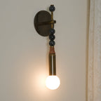 Marble and Brass Wall Sconce - view 18