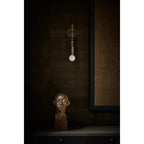 Marble and Brass Wall Sconce - view 4