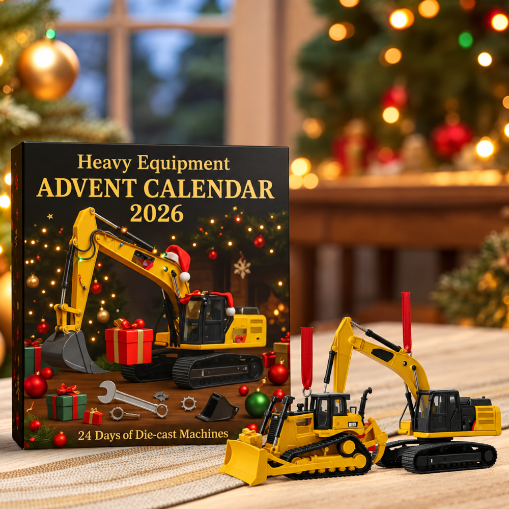 Toy Construction Advent Calendar Die Cast Vehicle Set