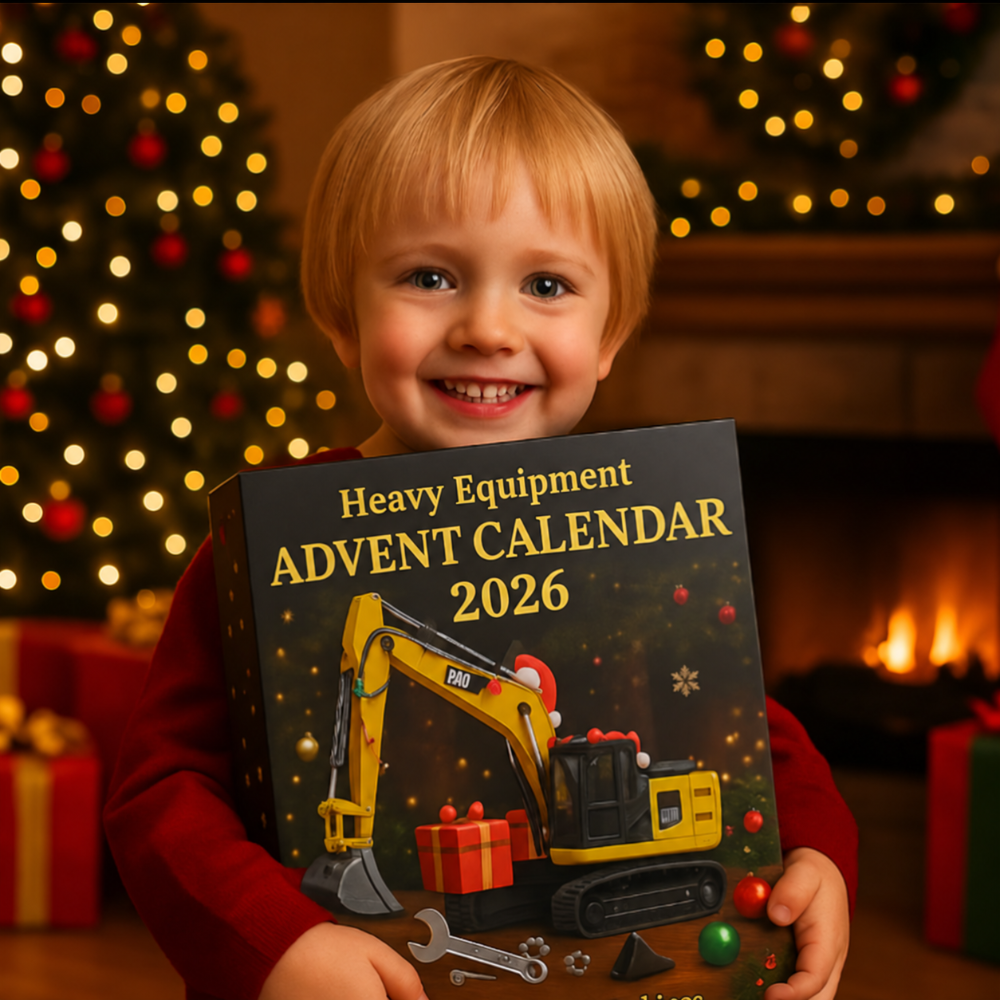 Toy Construction Advent Calendar Die Cast Vehicle Set