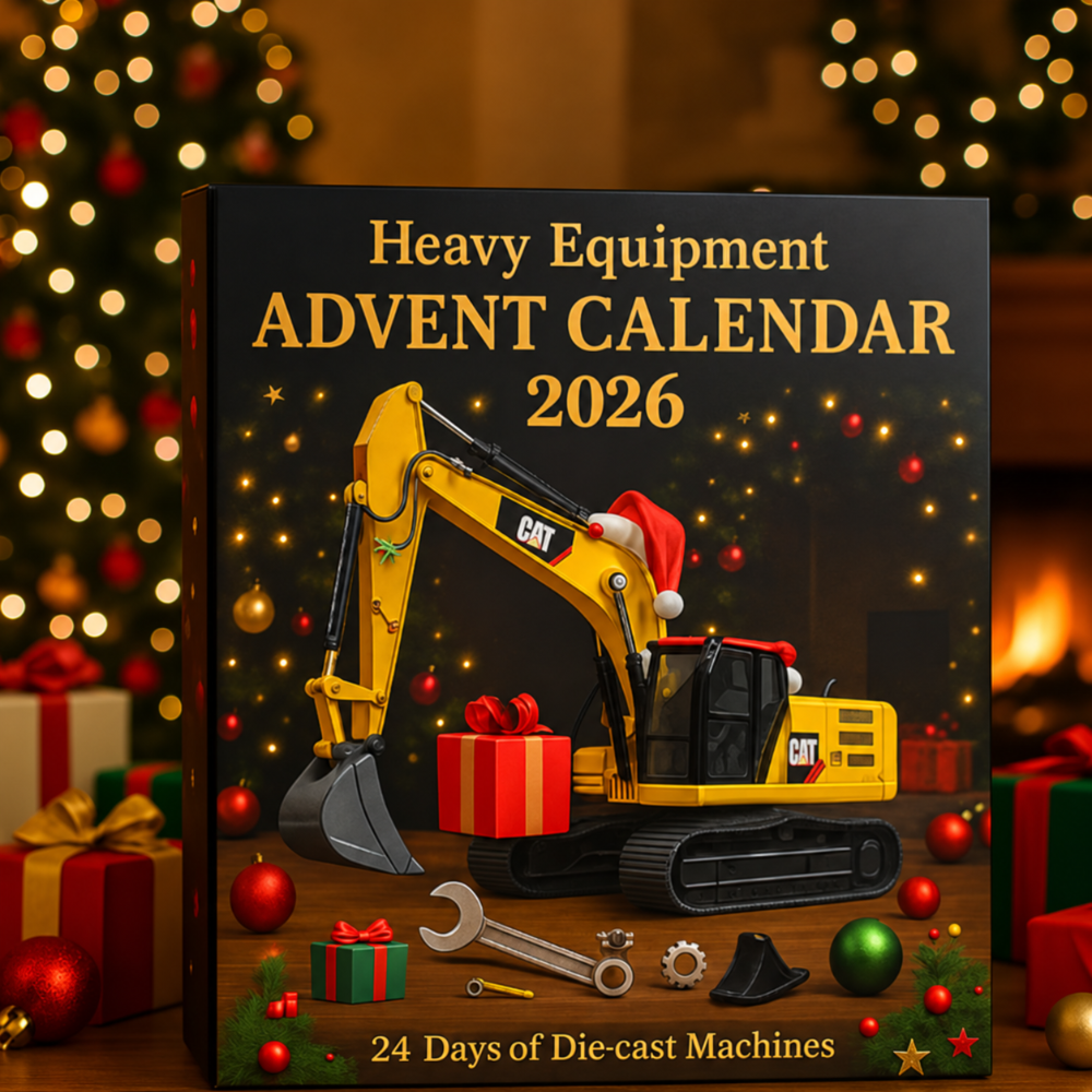 Toy Construction Advent Calendar Die Cast Vehicle Set