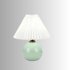 Foldable Pleated LED Table Lamp, USB-Powered Ambient Lighting — product view 1