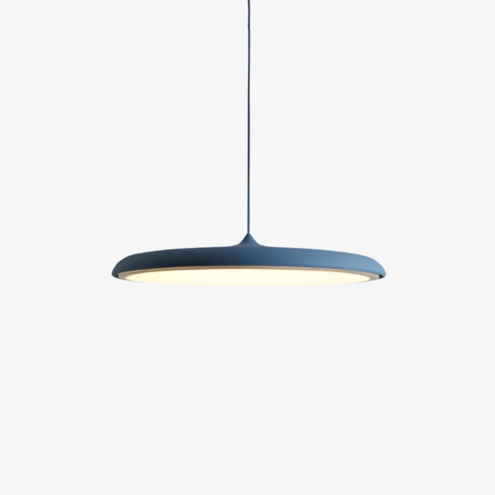 Metal Saucer Pendant Light, Minimalist Nordic Design - view 2