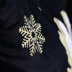Embroidered Christmas Tree Velvet Cushion Cover – image 4