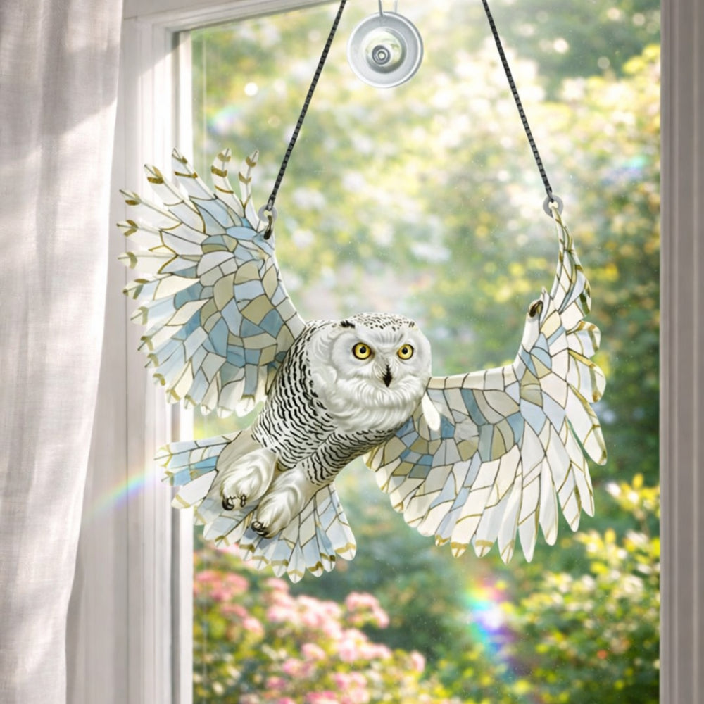 Bird Window Suncatcher, Decorative Hanging Light Catcher — product view 7
