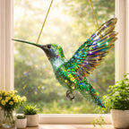 Bird Window Suncatcher, Decorative Hanging Light Catcher — product view 3