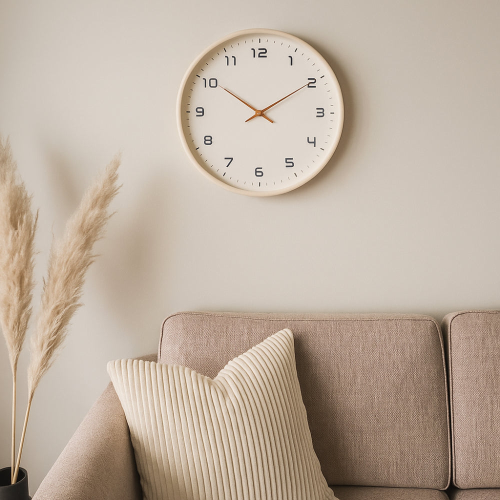 Silent Wooden Wall Clock, 25 or 30 cm — product view 5