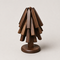 Wooden Table Mat Foldable Decorative