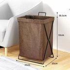 Folding X-Frame Fabric Laundry Basket – image 8