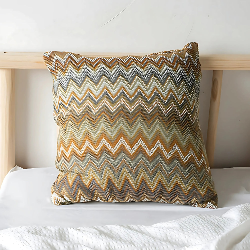 Zigzag Knit Cushion Cover – image 2