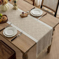 Woven Zigzag Tassel Table Runner – image 3