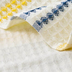 Colour Block Striped Cotton Bath Towel – image 6