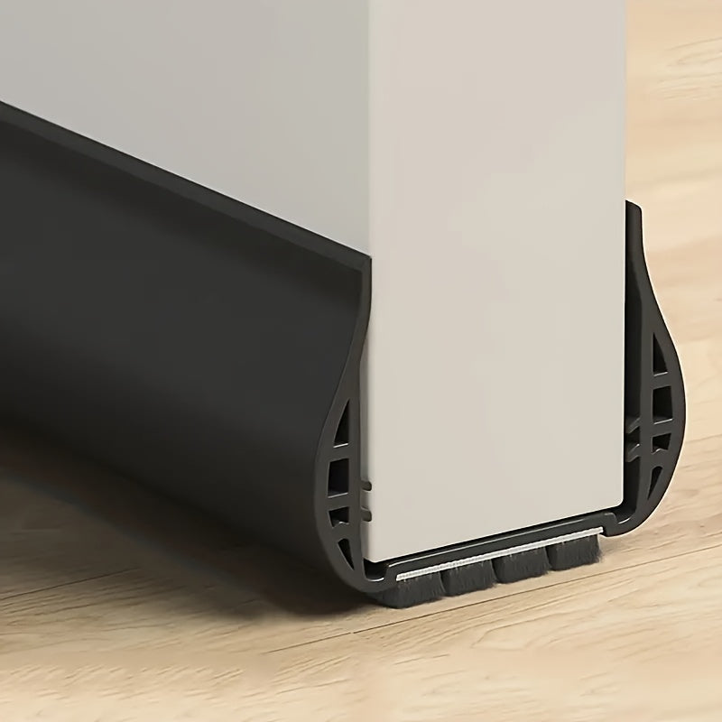 Adjustable Door Draught excluder — Black