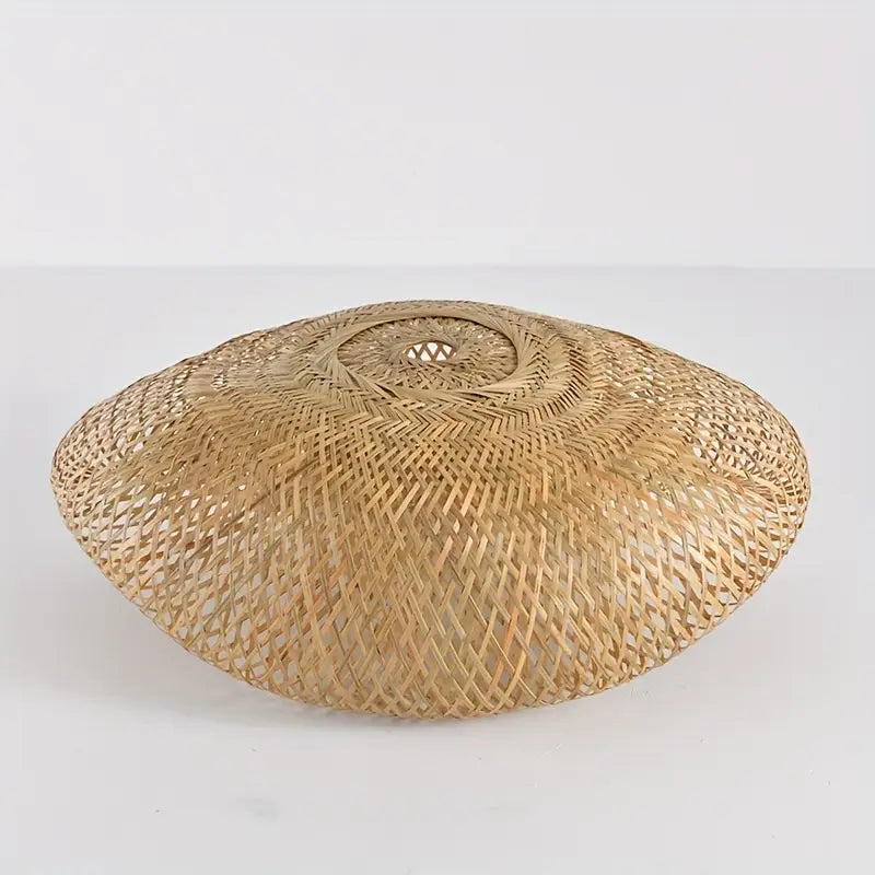 Handwoven Bohemian Rattan Pendant Lampshade