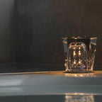 Diamond Pattern USB Rechargeable LED Table Lamp
