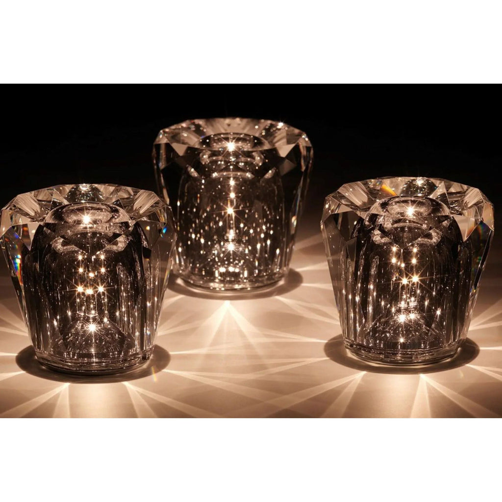 Diamond Pattern USB Rechargeable LED Table Lamp