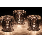 Diamond Pattern USB Rechargeable LED Table Lamp