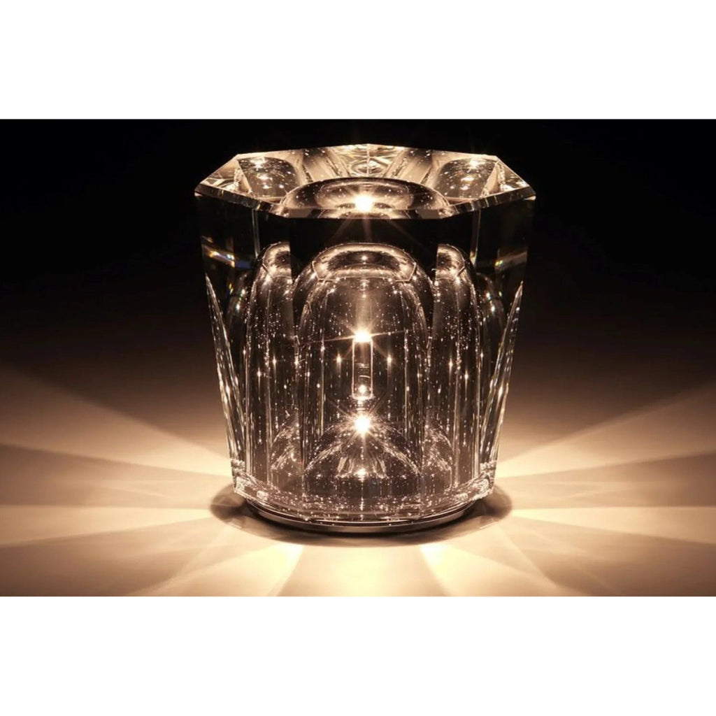 Diamond Pattern USB Rechargeable LED Table Lamp
