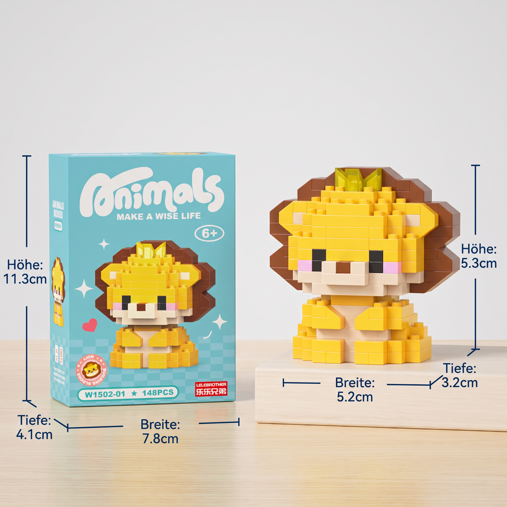 Animal Building-Block Advent Calendar