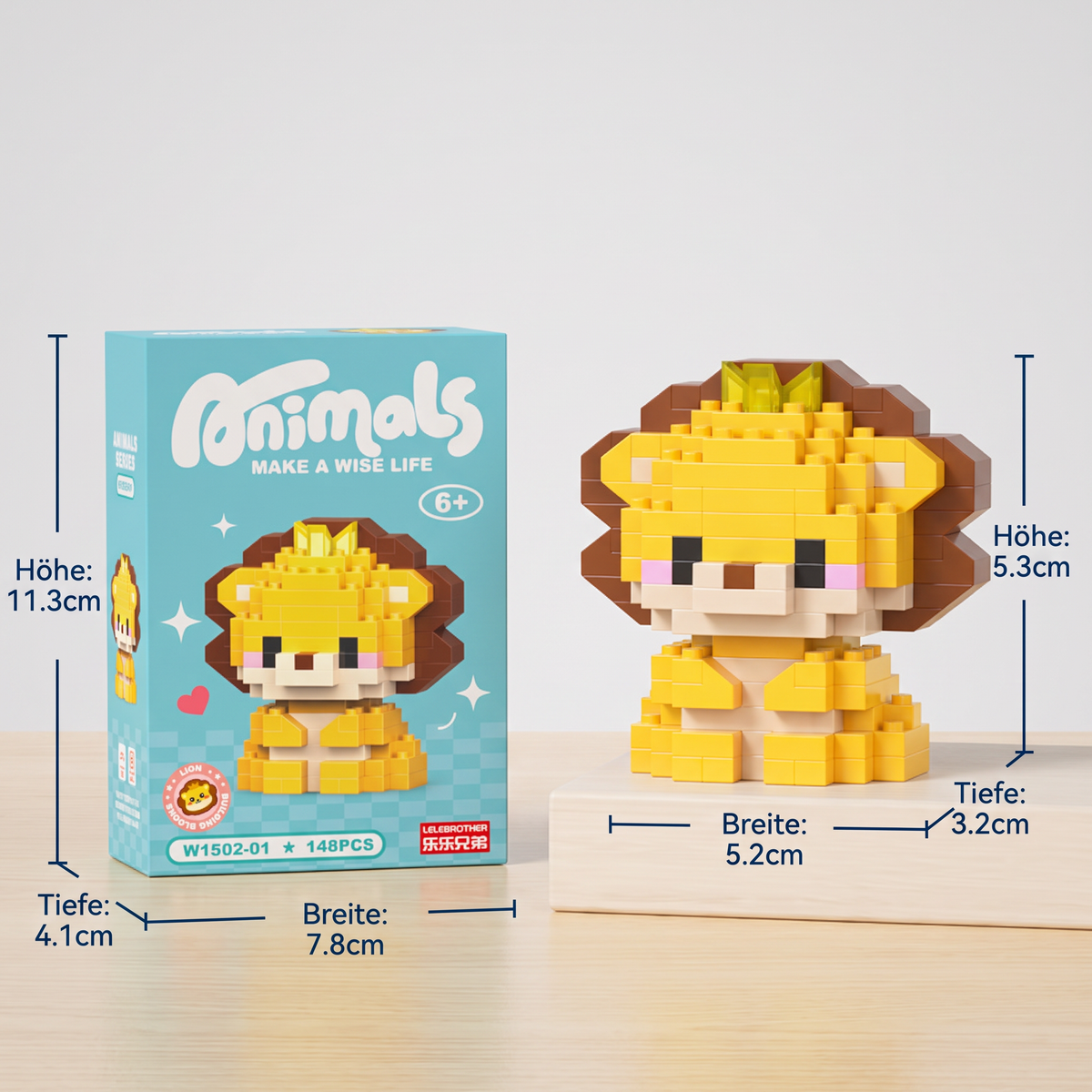 Animal Building-Block Advent Calendar