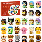 Animal Building-Block Advent Calendar