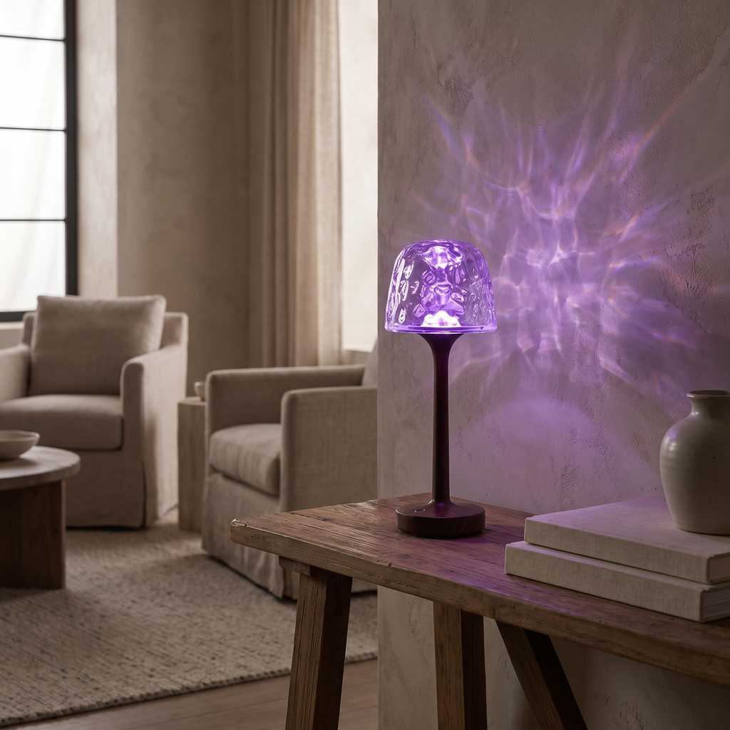 Rechargeable Northern Lights Table Lamp, 16-Colour Remote Control - product view 4