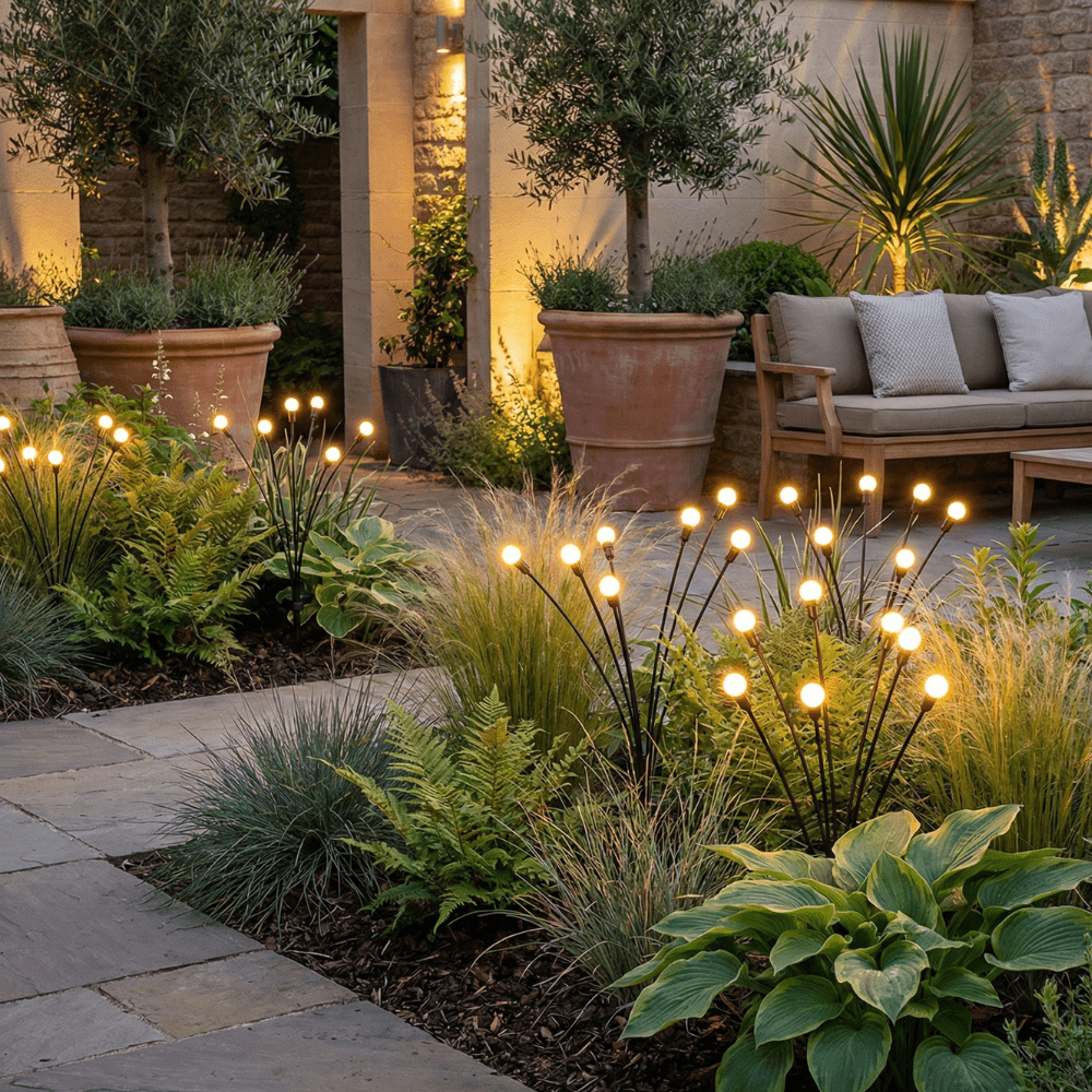 Solar LED Garden Lights, 2 V