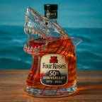 Shark-Shaped Glass Decanter for Home Bar Display — product view 5