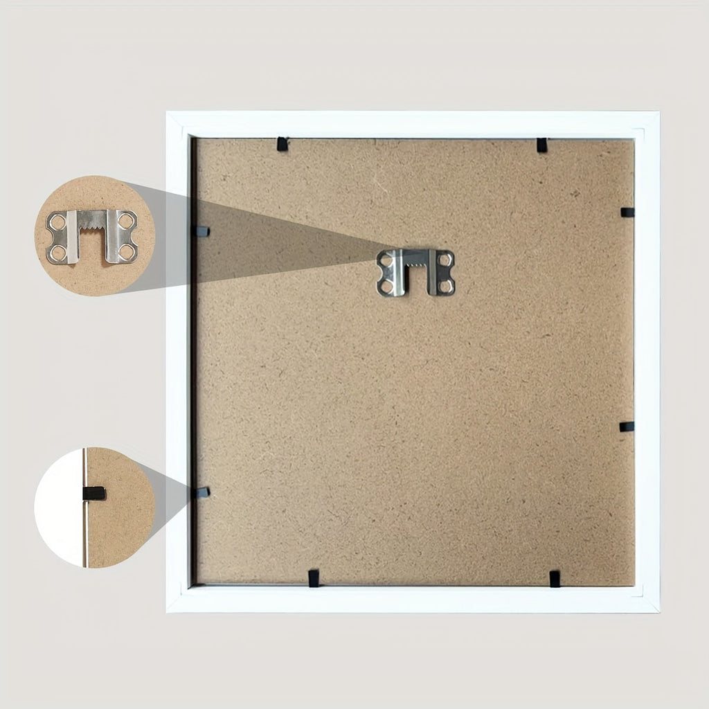 Square Wooden Photo Frames, Set of 3 – product image 4