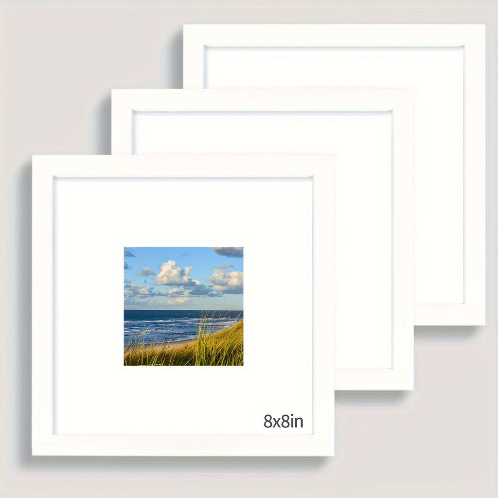 Square Wooden Photo Frames, Set of 3 – product image 9