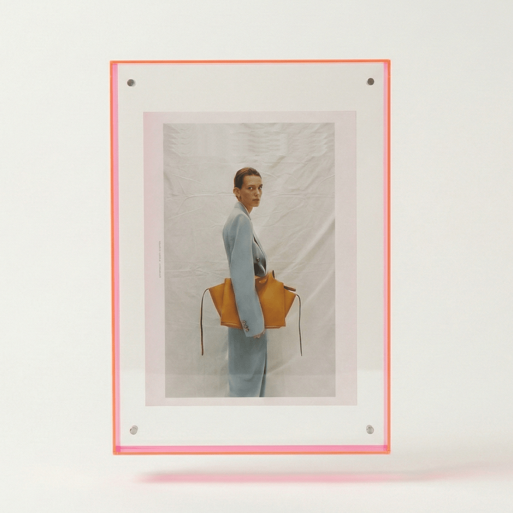 Colour Border Acrylic Picture Frame