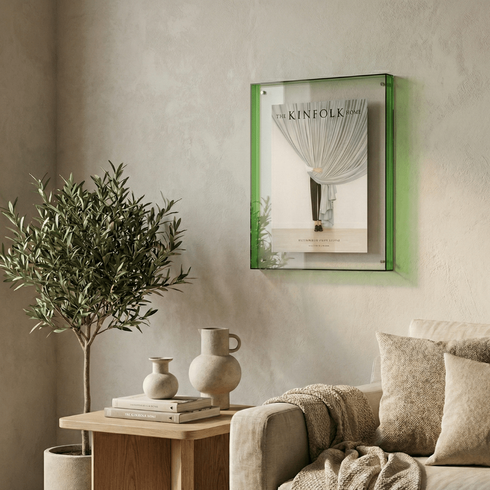 Colour Border Acrylic Picture Frame